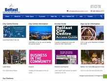 Tablet Screenshot of belfastcentre.com